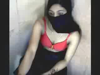 Superb Indian mistress Hide Her Face And Making adult video Chat